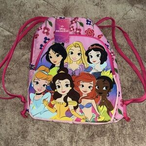 Disney Princess cinch backpack